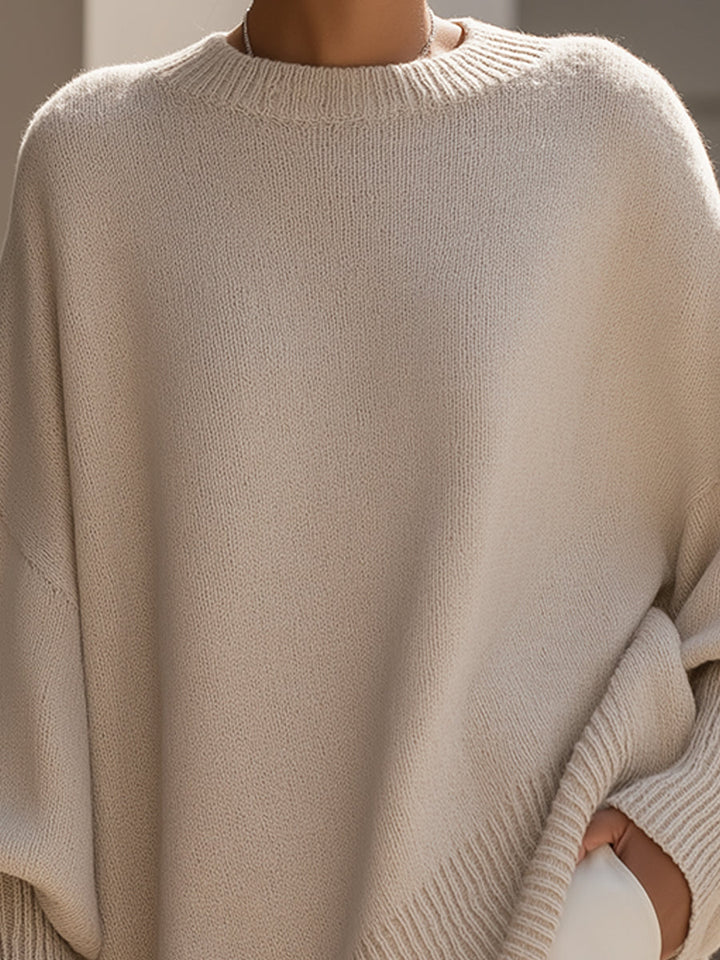 WANWEN | Soft Wool Blend Comfort Sweater