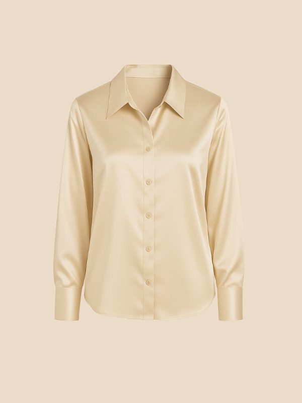 Sarah | Satin Blouse for Women
