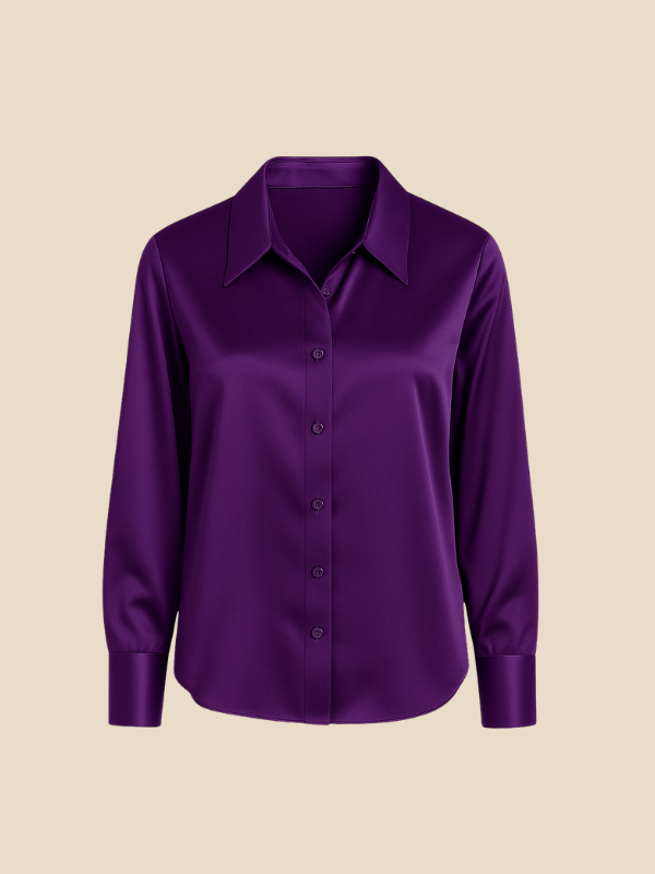 Sarah | Satin Blouse for Women