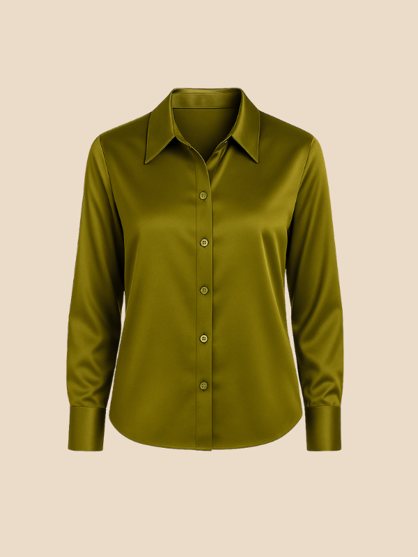 Sarah | Satin Blouse for Women