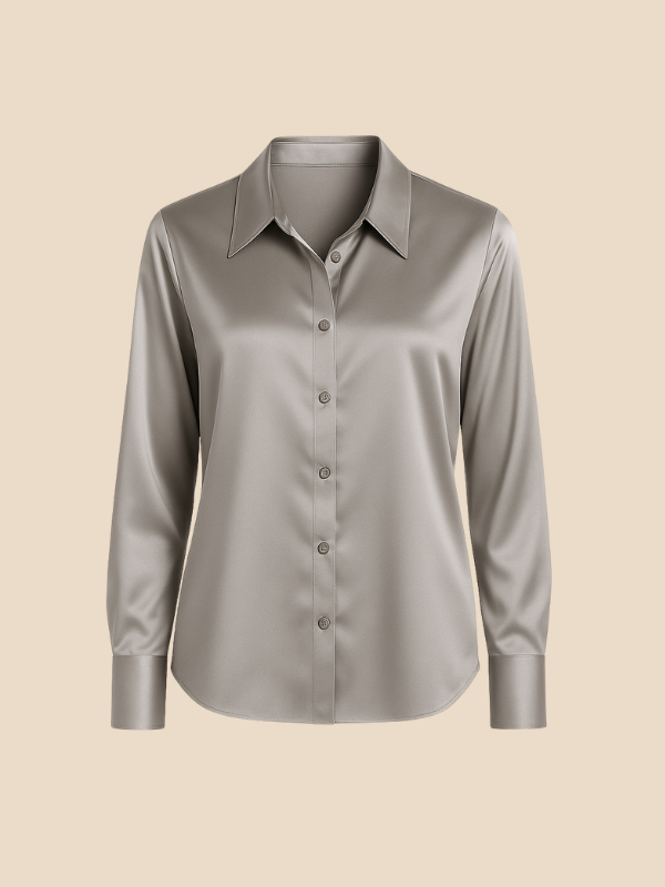 Sarah | Satin Blouse for Women