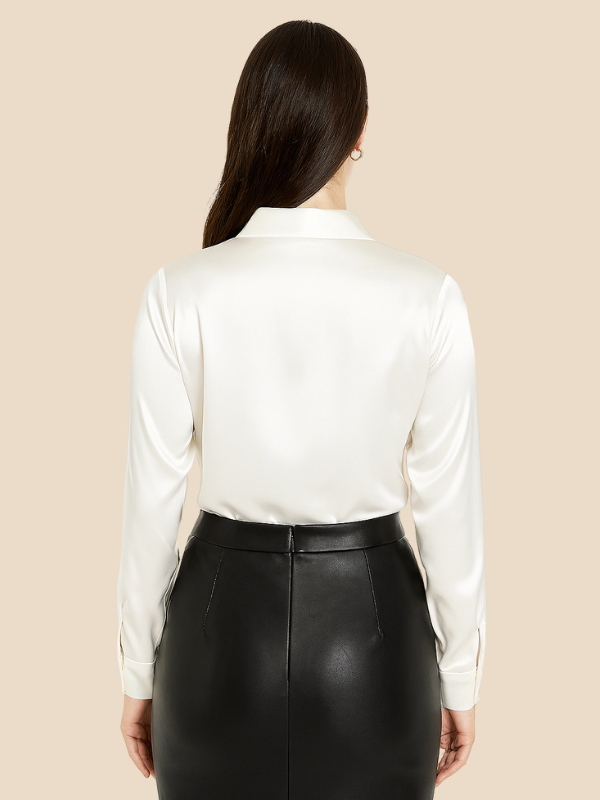 Sarah | Satin Blouse for Women