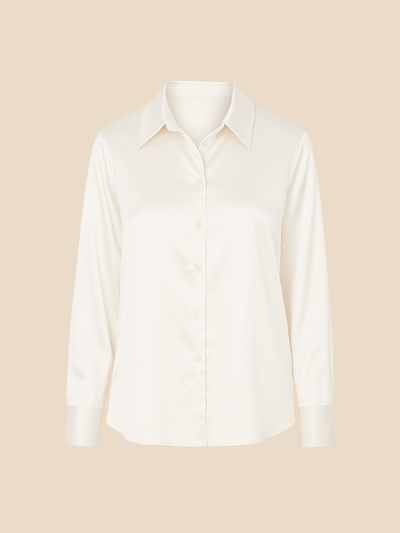 Sarah | Satin Blouse for Women
