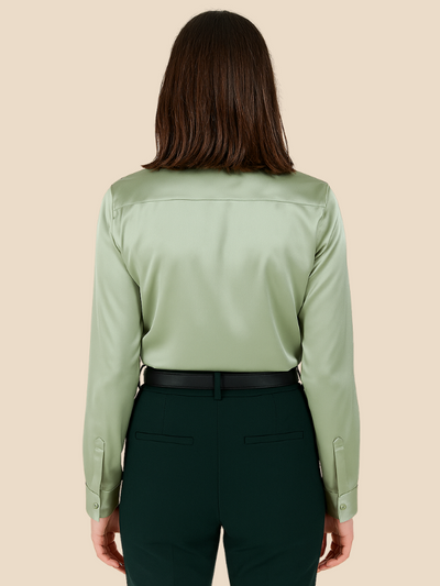 Sarah | Satin Blouse for Women