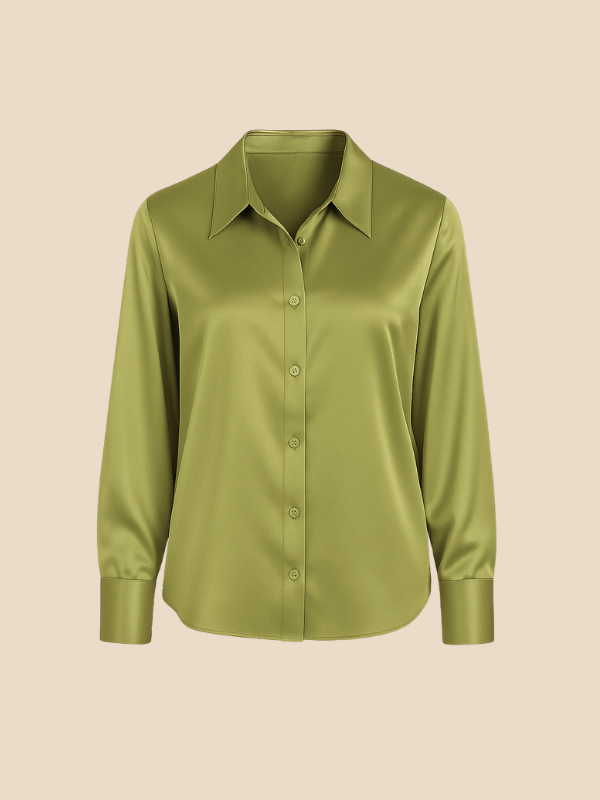 Sarah | Satin Blouse for Women