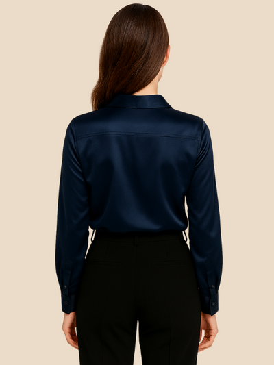 Sarah | Satin Blouse for Women