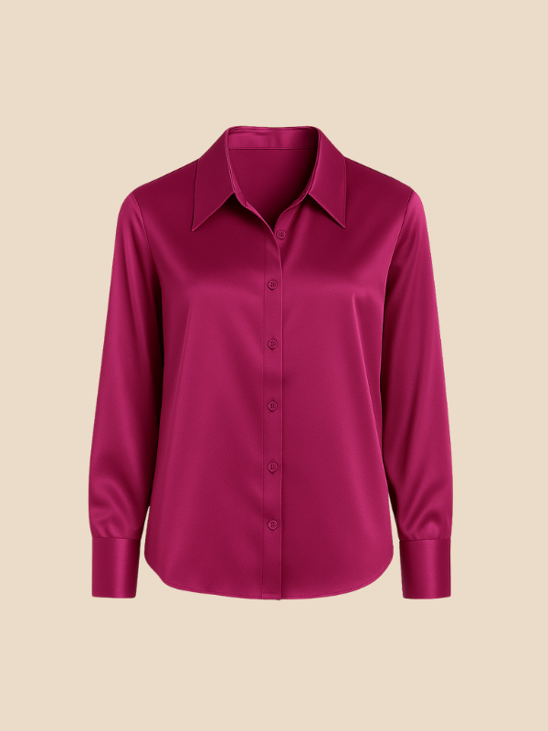 Sarah | Satin Blouse for Women