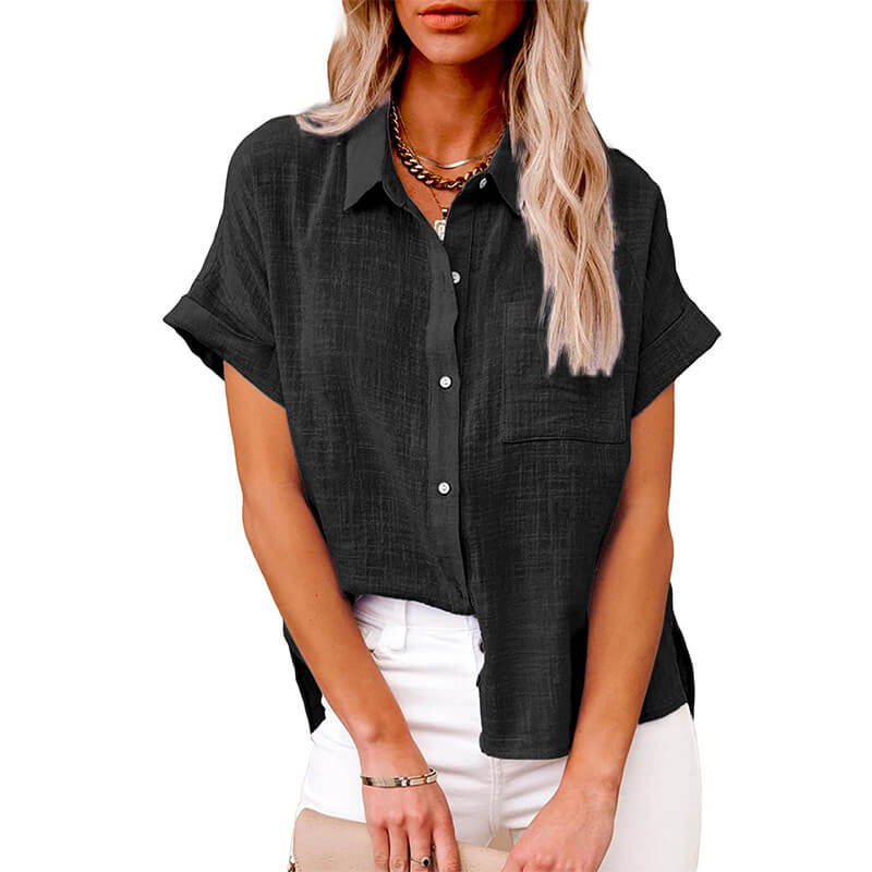 Adelene™ - Timeless Button-Up Blouse