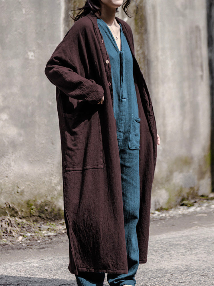 Allena™ - Relaxed Long Cardigan