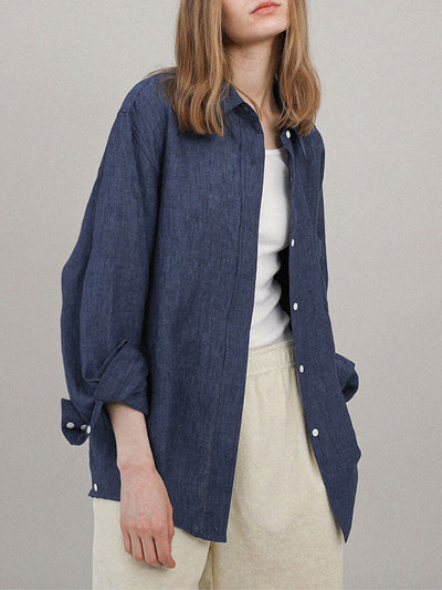 Minda™ - Effortless Buttoned Top