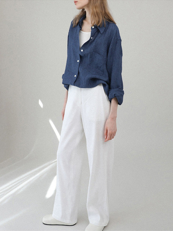 Minda™ - Effortless Buttoned Top