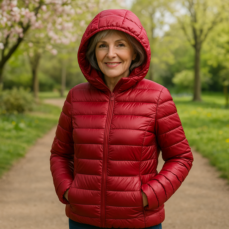 Jennevie™ - Warm Quilted Hooded Jacket
