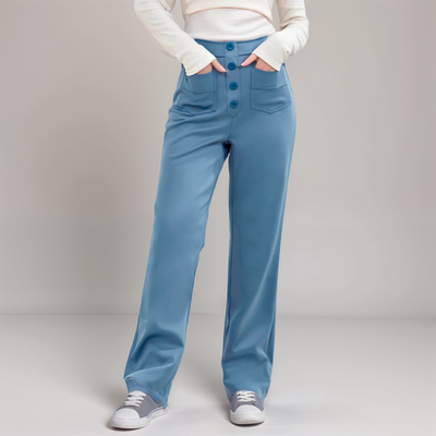 Tahlia | Comfortable High-Rise Stretch Pants