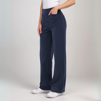 Tahlia | Comfortable High-Rise Stretch Pants