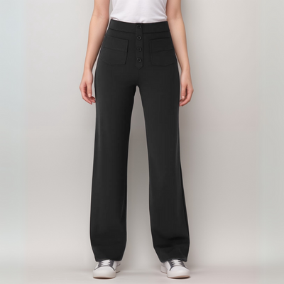 Tahlia | Comfortable High-Rise Stretch Pants