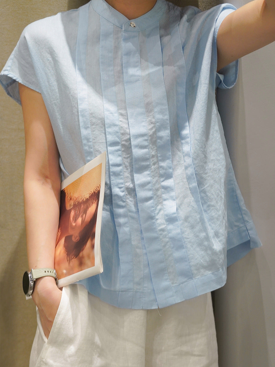 Gretta™ - Breezy Pleated Blouse