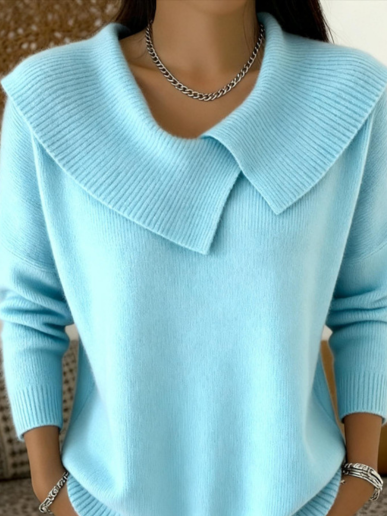 Linda | Everyday Soft-Collar Knit
