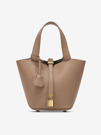 Odette Leather Bucket Bag