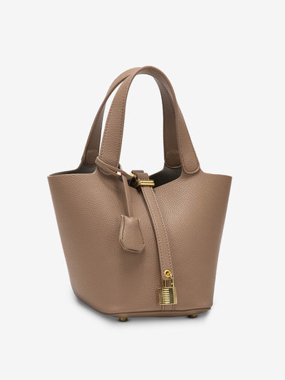 Odette Leather Bucket Bag