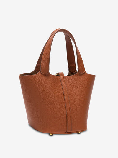 Odette Leather Bucket Bag