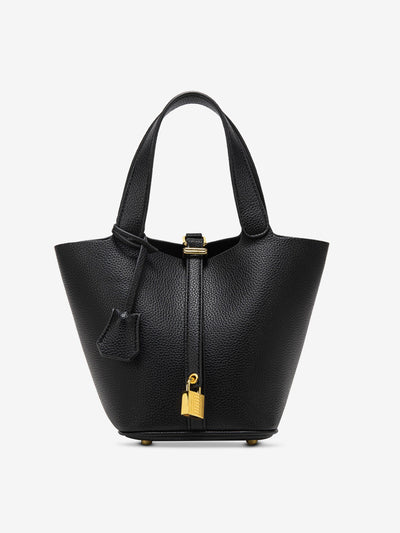 Odette Leather Bucket Bag