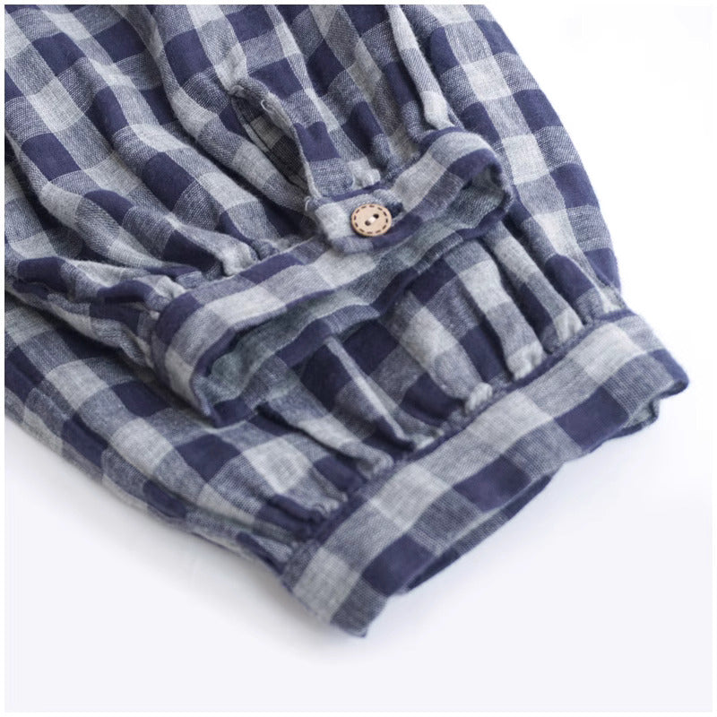 Merasol™ - Checkered Button Dress