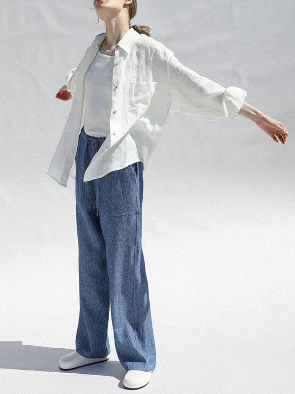 Minda™ - Effortless Buttoned Top