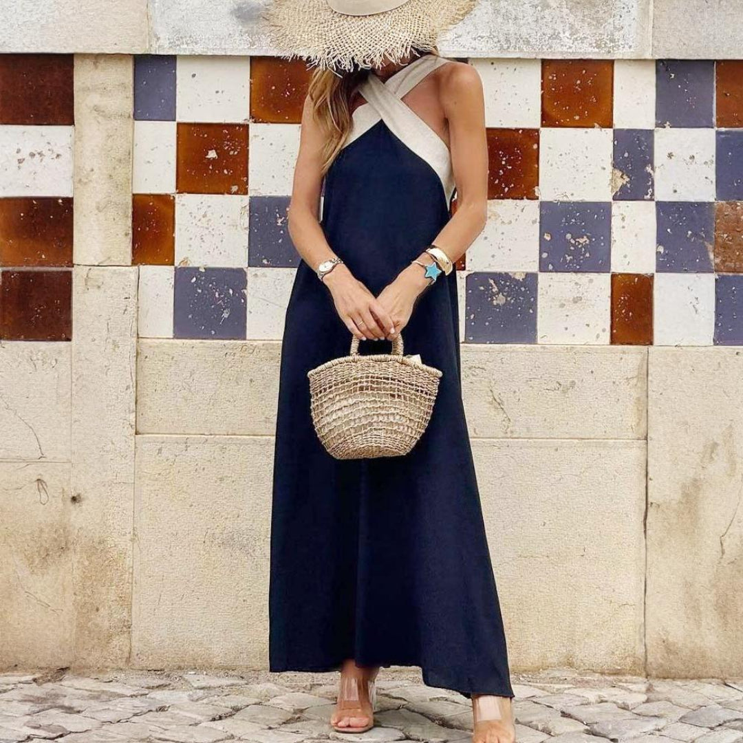 Sia | Elegant open-back dress