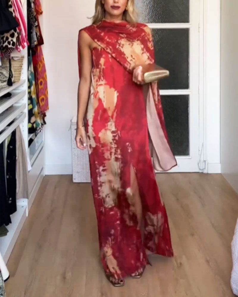 Soreya™ - Draped Flow Dress