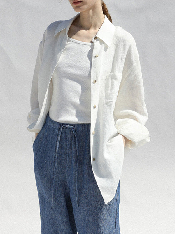 Minda™ - Effortless Buttoned Top