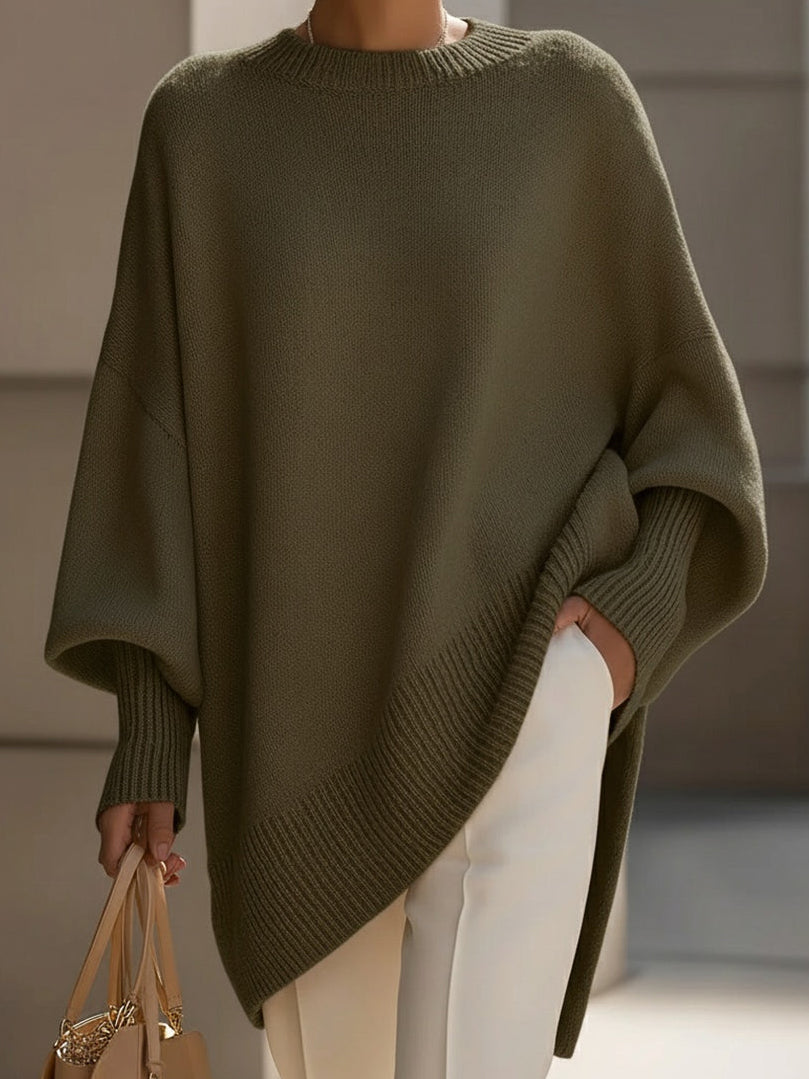 WANWEN | Soft Wool Blend Comfort Sweater