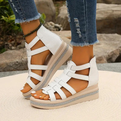 Noora™ - Elegant Wedge Sandals
