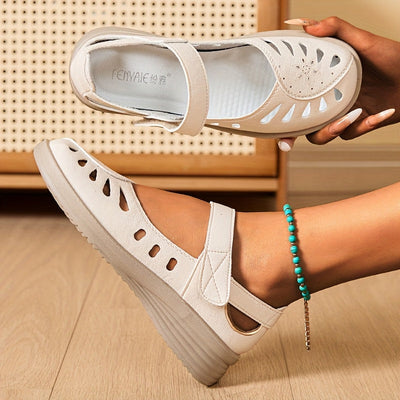 Nora | Refined Leather Mary Janes