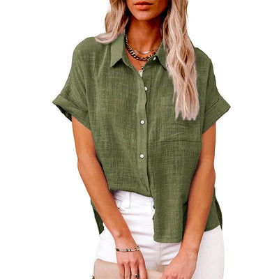 Adelene™ - Timeless Button-Up Blouse