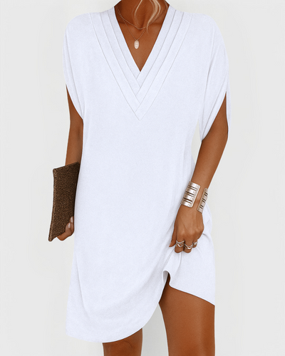 Lisa™ | Elegant V-Neck Dress