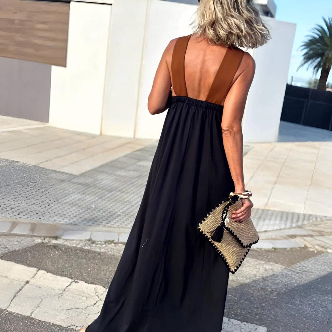 Sia | Elegant open-back dress