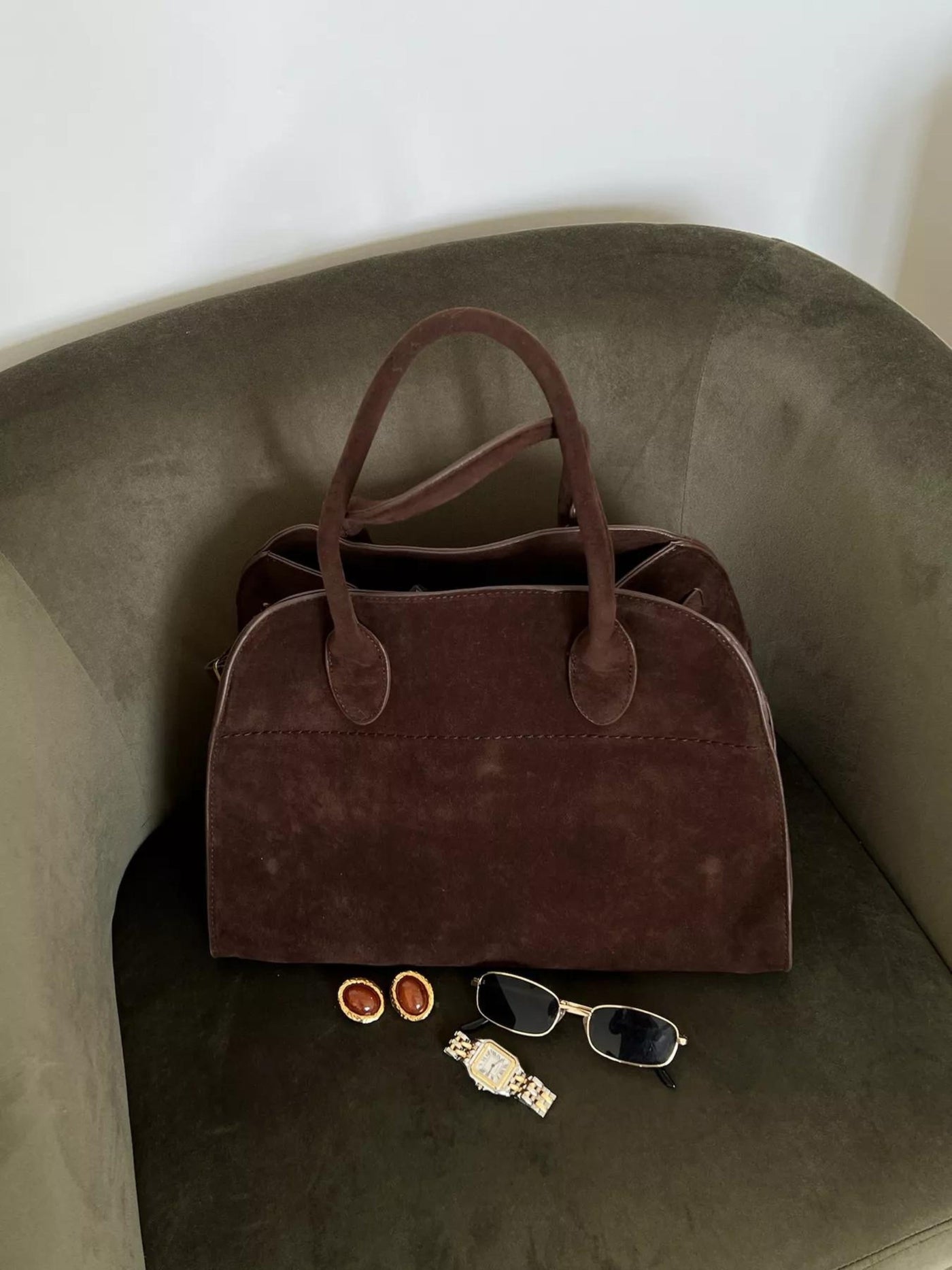 Margot Suede Leather Bag