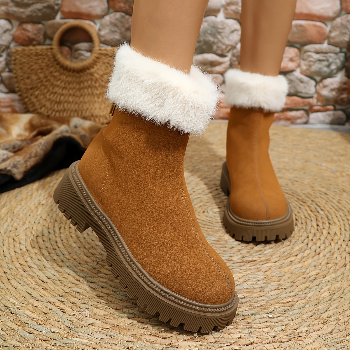 Willowridge™ | Luxe Faux Fur Winter Boots