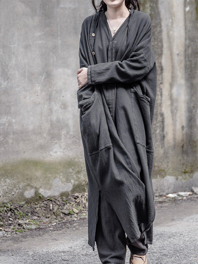 Allena™ - Relaxed Long Cardigan