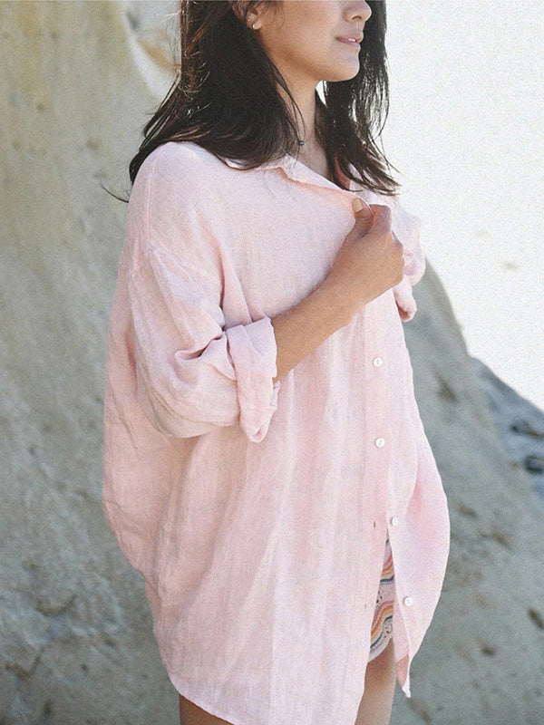 Minda™ - Effortless Buttoned Top