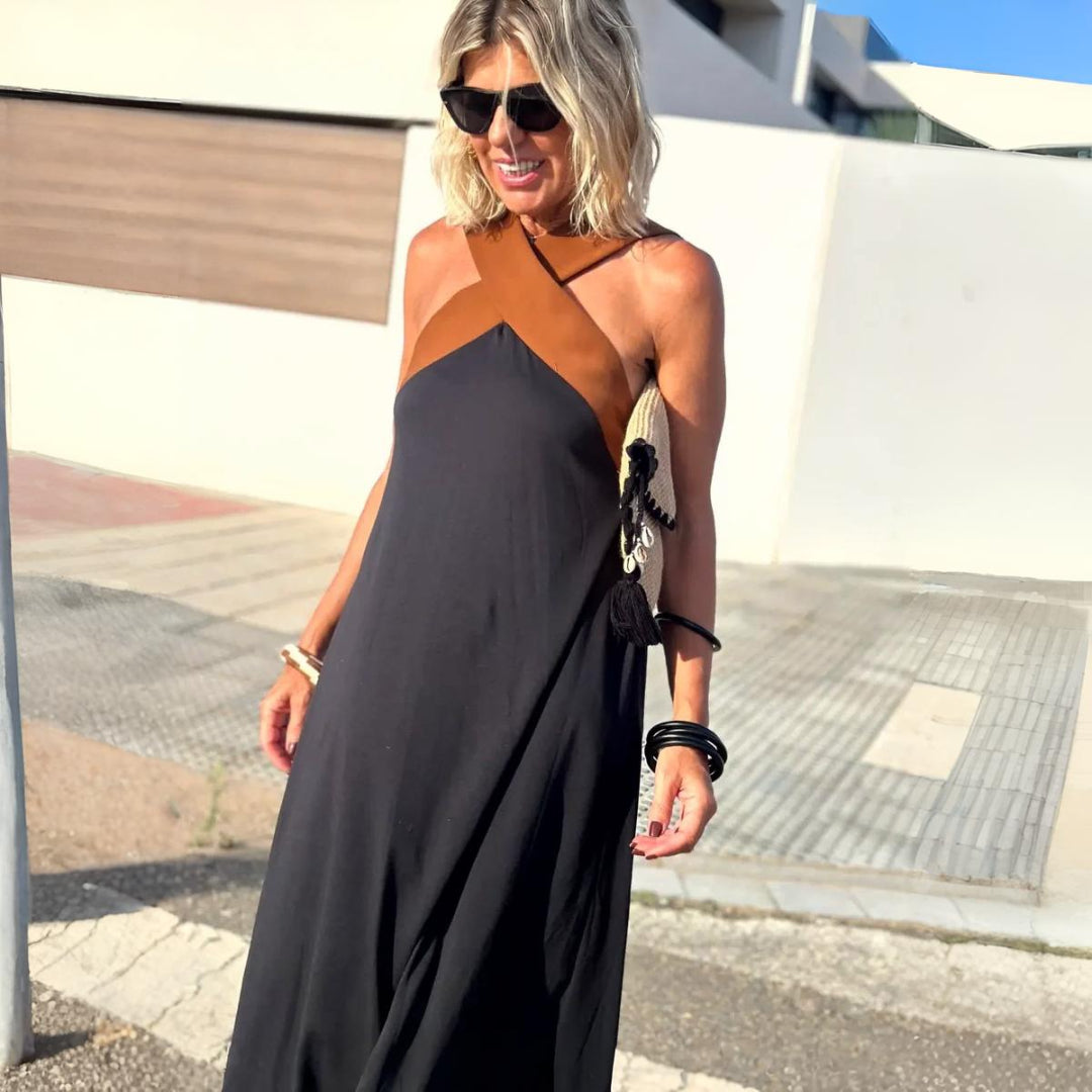 Sia | Elegant open-back dress