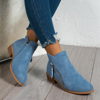 Daina - Casual Zip-Up Boots