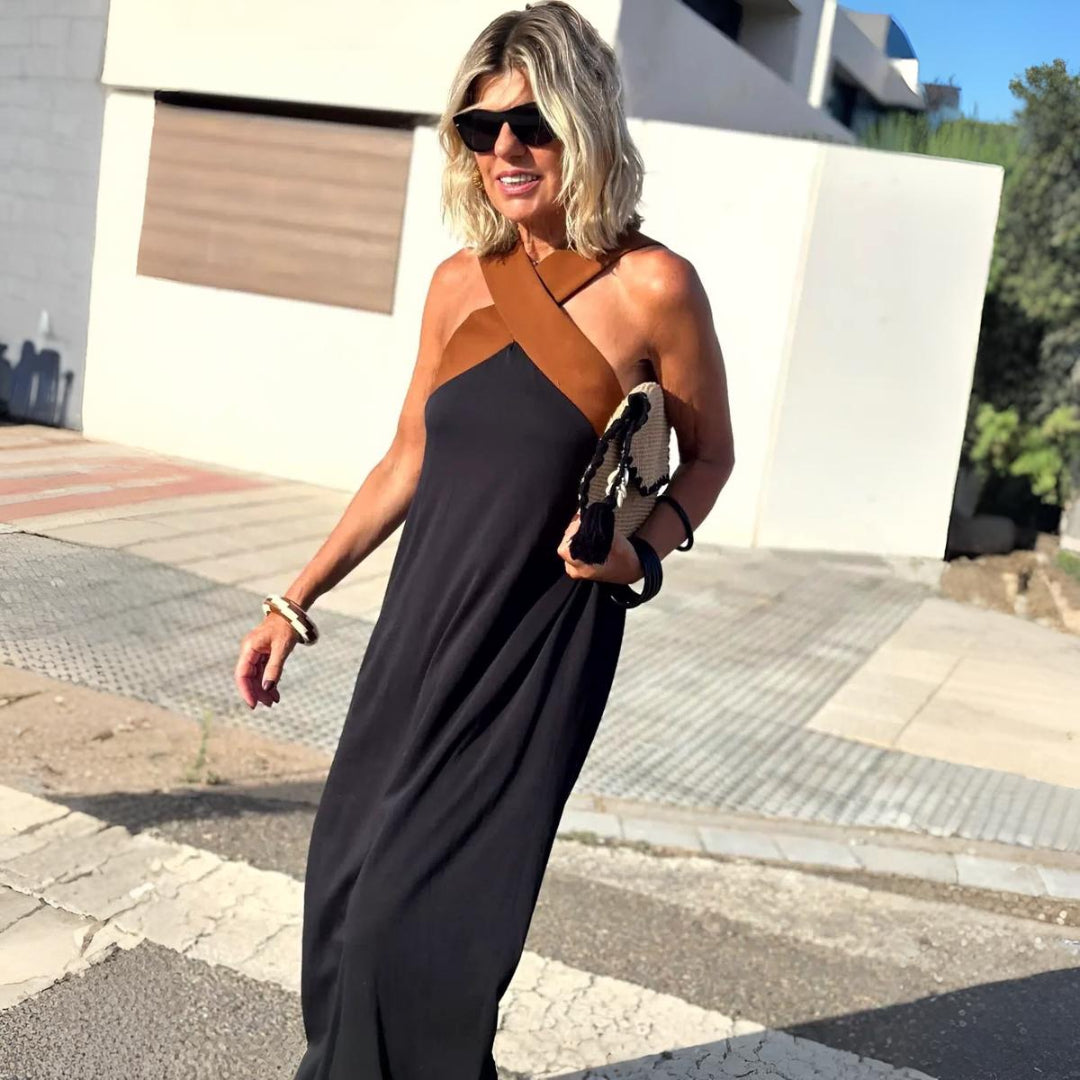 Sia | Elegant open-back dress