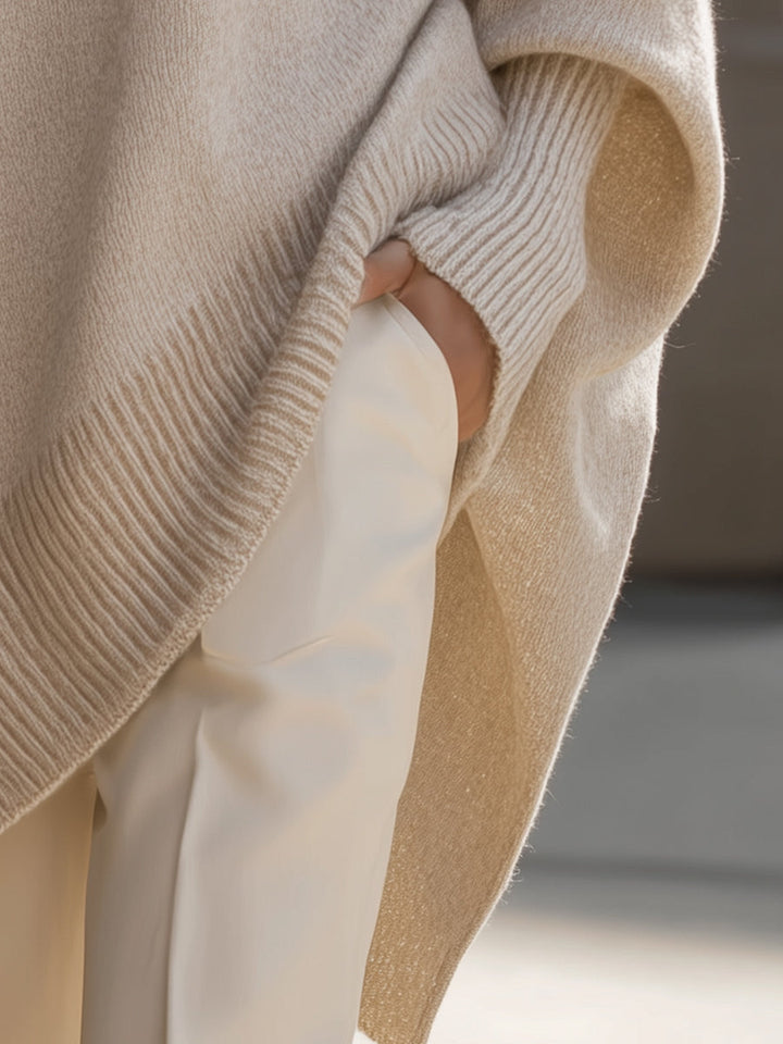 WANWEN | Soft Wool Blend Comfort Sweater