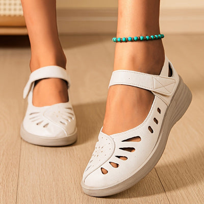 Nora | Refined Leather Mary Janes