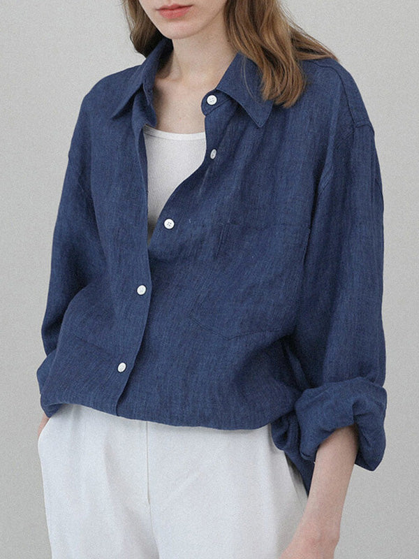 Minda™ - Effortless Buttoned Top