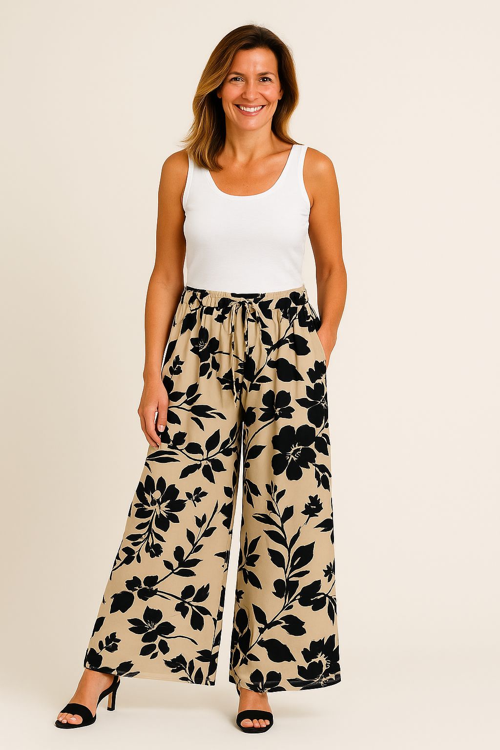 Essia™ - Bloom Printed Pants