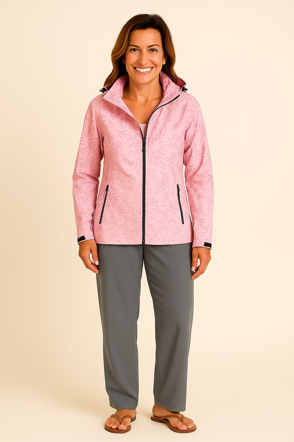 Skyla™ – Waterproof Windbreaker Hiking Jacket