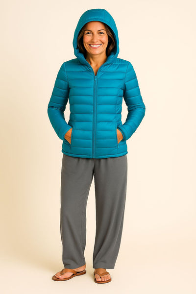 Jiselle™ - Elegant Hooded Jacket