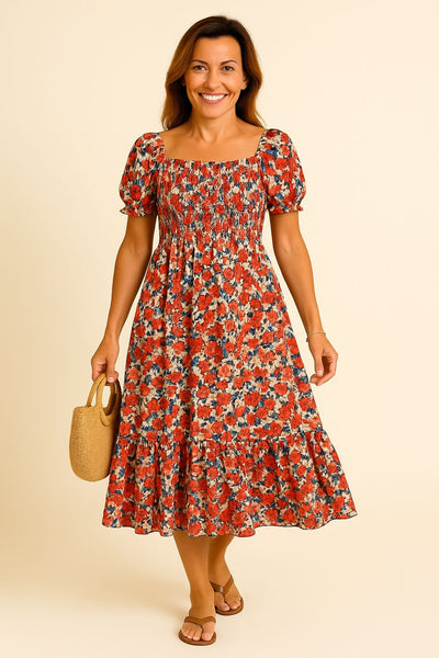 Theresa™ - Vintage Bloom Dress